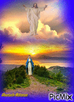 JESUS E MARIA - Gratis animerad GIF