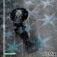 Coloured rain - Darmowy animowany GIF