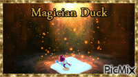Magician Duck - Безплатен анимиран GIF
