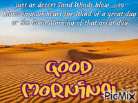 desert Sand Winds blow