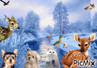 hiver - GIF animasi gratis