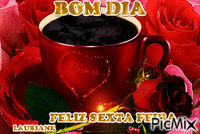BOM DIA - Бесплатный анимированный гифка