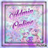 admin online アニメーションGIF