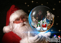 Magie de Noël GIF animado