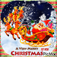 A Very Merry Christmas To You 5 - Nemokamas animacinis gif