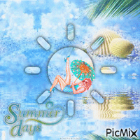 Summer-days GIF animasi