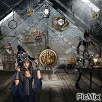 Bewitching Steampunk Style - GIF animé gratuit