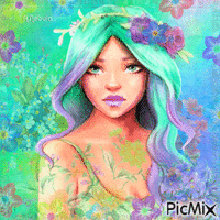 Woman watercolor