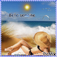 BELLE SEMAINE - Бесплатный анимированный гифка