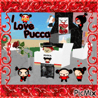 pucca outfit roblox animeret GIF