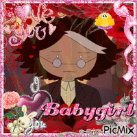 simon babygirl - GIF animado grátis