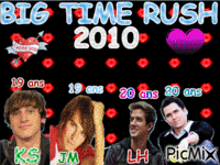 BIG TIME RUSH - Ingyenes animált GIF