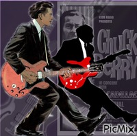 Chuck Berry - GIF animé gratuit