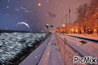 Winter - Ilmainen animoitu GIF