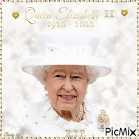 Queen Elizabeth II - Animovaný GIF zadarmo