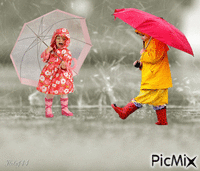 Il pleut - 無料のアニメーション GIF
