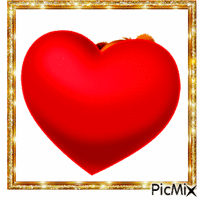 happy heart love GIF animé