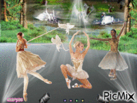 danseuse animovaný GIF