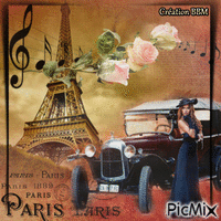 Paris par BBM Animiertes GIF