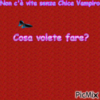 Chica Vampiro - GIF animate gratis