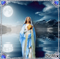 BLESSED MOTHER animerad GIF