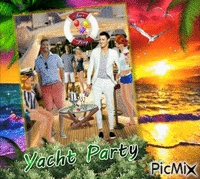 Yacht Party - Free animated GIF