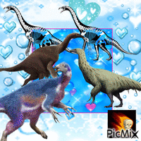 i love therizinosaurus animowany gif