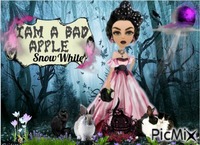 Gothic Snow White - GIF animé gratuit