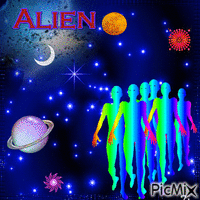 Alien анимирани ГИФ