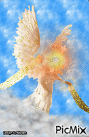 Angel In The Sky - Бесплатный анимированный гифка