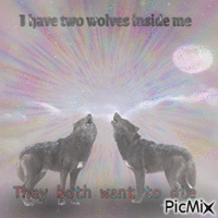 wolves - GIF animé gratuit