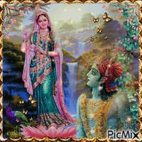 hindouisme art fantasy GIF animasi