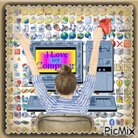 COMPUTADOR - GIF animado grátis