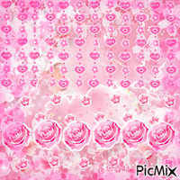 pink decorations - GIF animé gratuit