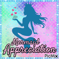 Mermaid Appreciation アニメーションGIF