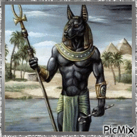 Dieu Egyptien - Besplatni animirani GIF