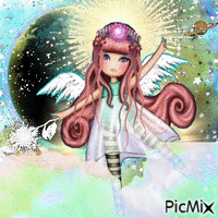 Angel animovaný GIF