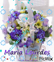 Maria Lourdes animowany gif