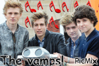 The Vamps (groupe de musique) - Darmowy animowany GIF