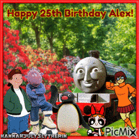 [Happy 25th Birthday Alex!] 动画 GIF
