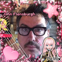 Cute John Flansburgh Gif geanimeerde GIF