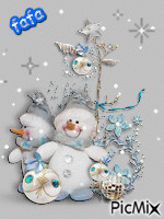 neige avatar - GIF animé gratuit