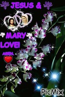 JESUS AND MARY - Ücretsiz animasyonlu GIF
