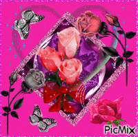 roses animerad GIF