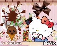 Chocolat GIF animé