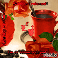 Relaxing weekend!d1 动画 GIF