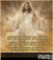 Jesus So Shine - GIF animé gratuit