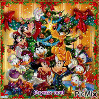 Disney Christmas - GIF animado grátis