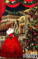 vestido navideño - Animovaný GIF zadarmo