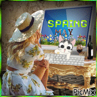 spring may 2020 animált GIF